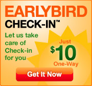 EarlyBird Check-in - A More Convenient Way To Travel